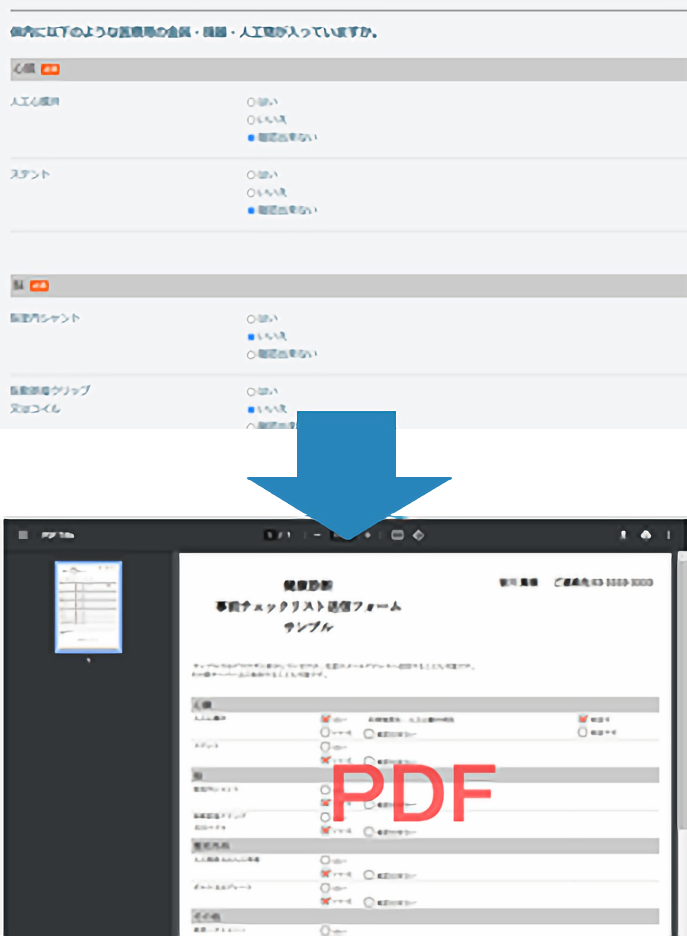 PDF自動生成